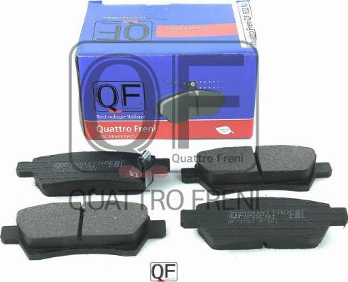 Quattro Freni QF82202 - Bremžu uzliku kompl., Disku bremzes www.autospares.lv