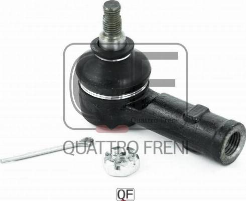 Quattro Freni QF33E00110 - Наконечник рулевой тяги, шарнир www.autospares.lv