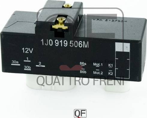 Quattro Freni QF25A00062 - Vadības bloks, Elektroventilators (Motora dzesēšana) www.autospares.lv