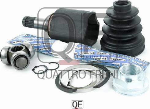 Quattro Freni QF21C00016 - Putekļusargs, Piedziņas vārpsta www.autospares.lv