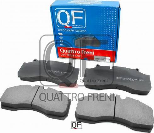 Quattro Freni QF71000 - Bremžu uzliku kompl., Disku bremzes autospares.lv