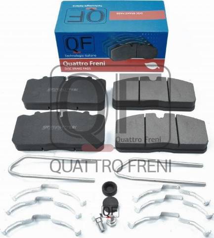 Quattro Freni QF71250 - Bremžu uzliku kompl., Disku bremzes www.autospares.lv