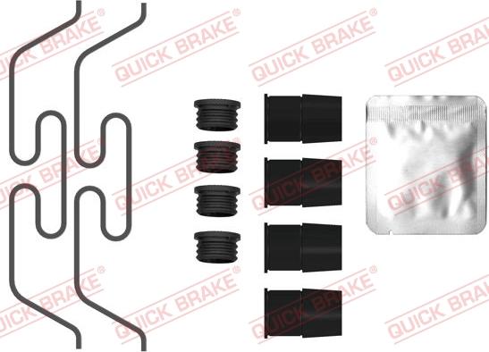 QUICK BRAKE 1090090 - Accessory Kit for disc brake Pads www.autospares.lv