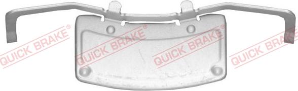 QUICK BRAKE 109-1706-1 - Piederumu komplekts, Disku bremžu uzlikas autospares.lv