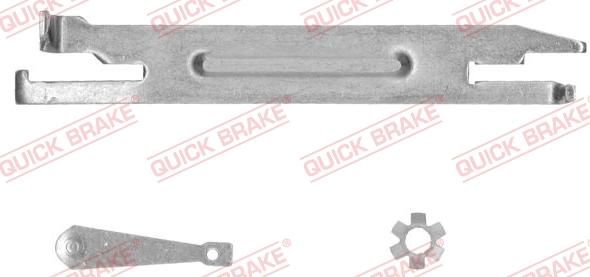 QUICK BRAKE 10553004-1L - Regulatora komplekts, Trumuļu bremzes autospares.lv