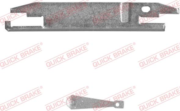 QUICK BRAKE 10553005-1R - Regulatora komplekts, Trumuļu bremzes autospares.lv