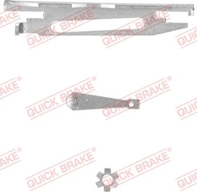 QUICK BRAKE 10553001-1L - Regulatora komplekts, Trumuļu bremzes autospares.lv