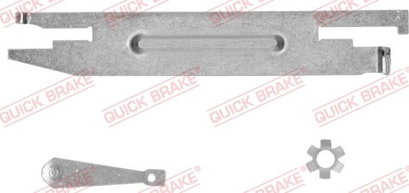 QUICK BRAKE 10553003-1L - Regulatora komplekts, Trumuļu bremzes autospares.lv