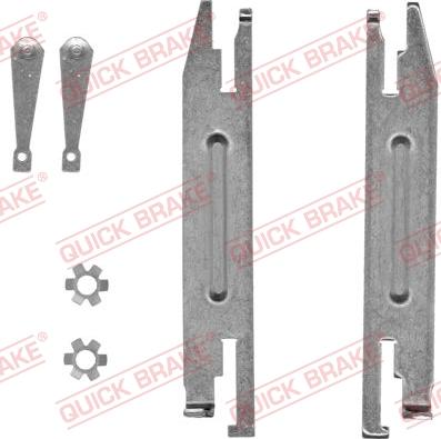 QUICK BRAKE 105 53 003 - Regulatora komplekts, Trumuļu bremzes autospares.lv