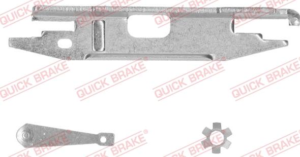 QUICK BRAKE 10553002-1L - Regulatora komplekts, Trumuļu bremzes autospares.lv