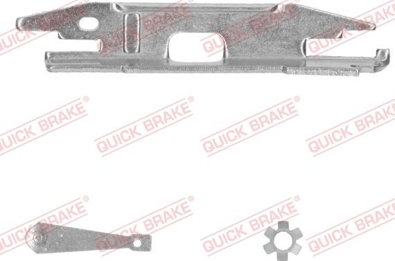 QUICK BRAKE 10553002-1R - Regulatora komplekts, Trumuļu bremzes autospares.lv