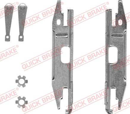 QUICK BRAKE 105 53 002 - Regulatora komplekts, Trumuļu bremzes autospares.lv