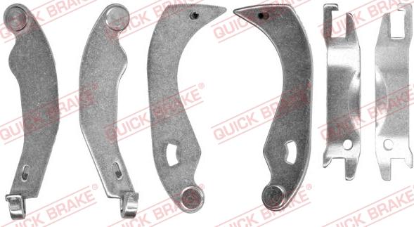 QUICK BRAKE 101 53 006 - Adjuster Set, drum brake www.autospares.lv