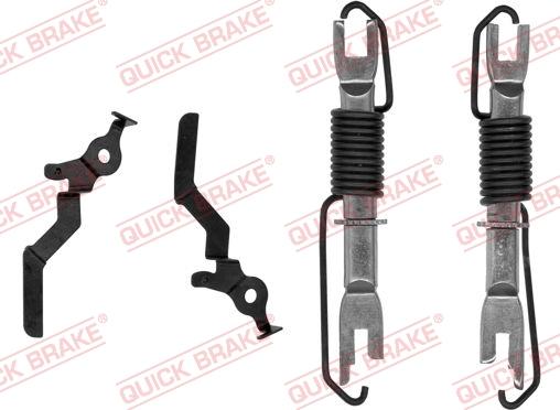 QUICK BRAKE 108 53 003 - Regulatora komplekts, Trumuļu bremzes www.autospares.lv