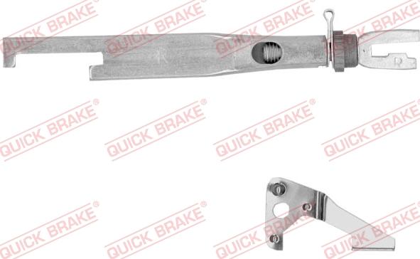 QUICK BRAKE 10253005-1L - Regulatora komplekts, Trumuļu bremzes www.autospares.lv