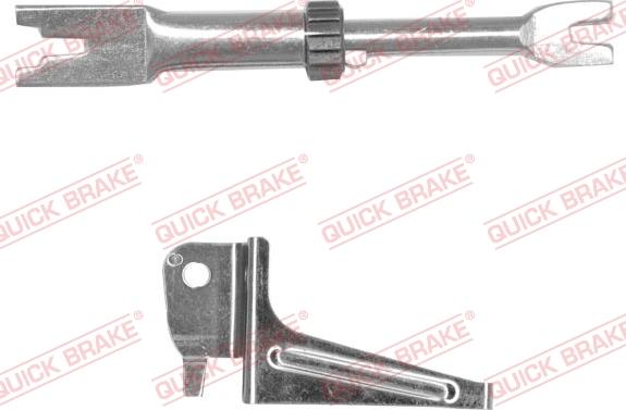 QUICK BRAKE 10253006-1R - Regulatora komplekts, Trumuļu bremzes autospares.lv