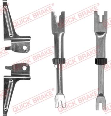 QUICK BRAKE 102 53 006 - Regulatora komplekts, Trumuļu bremzes autospares.lv