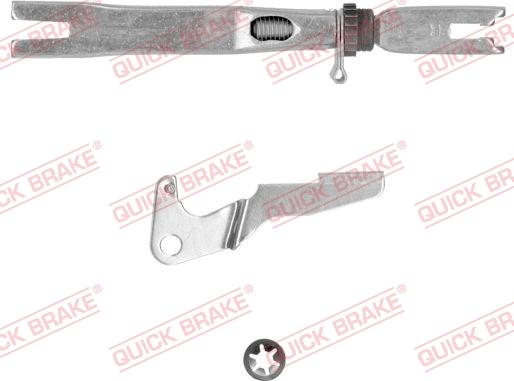 QUICK BRAKE 10253010-1L - Regulatora komplekts, Trumuļu bremzes autospares.lv