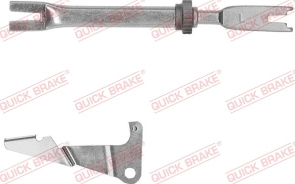 QUICK BRAKE 10253012-1R - Regulatora komplekts, Trumuļu bremzes autospares.lv