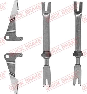 QUICK BRAKE 102 53 012 - Regulatora komplekts, Trumuļu bremzes autospares.lv