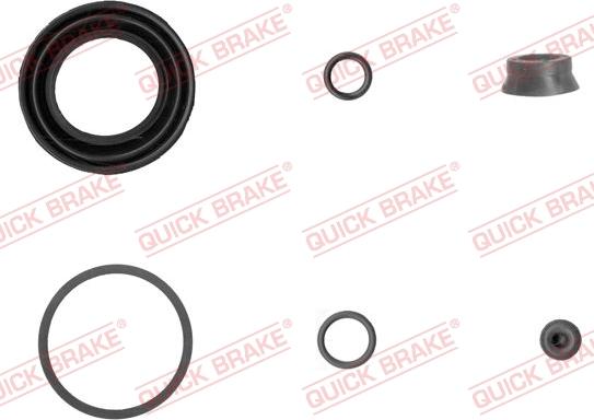 QUICK BRAKE 114-0004 - Repair Kit, brake caliper www.autospares.lv