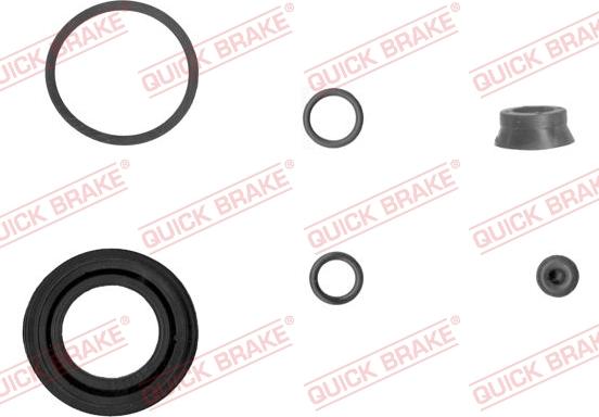 QUICK BRAKE 114-0001 - Repair Kit, brake caliper www.autospares.lv