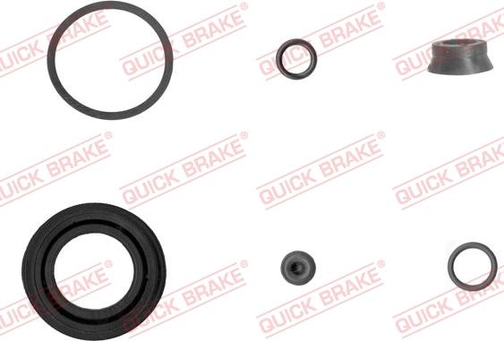 QUICK BRAKE 114-0019 - Ремкомплект, тормозной суппорт www.autospares.lv