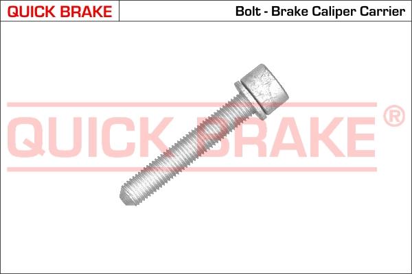 QUICK BRAKE 11611 - Болт, корпус скобы тормоза www.autospares.lv