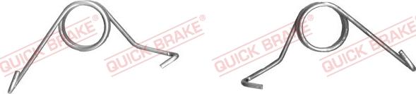 QUICK BRAKE 113-0501 - Repair Kit, parking brake handle (brake caliper) www.autospares.lv