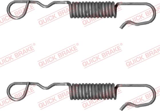 QUICK BRAKE 113-0518 - Ремкомплект, вал стояночный тормозной (тормозной суппорт) www.autospares.lv