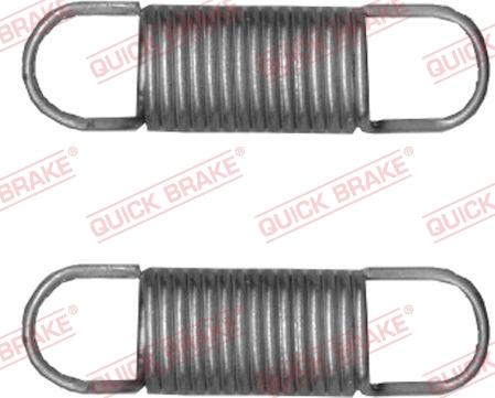 QUICK BRAKE 113-0523 - Ремкомплект, вал стояночный тормозной (тормозной суппорт) www.autospares.lv