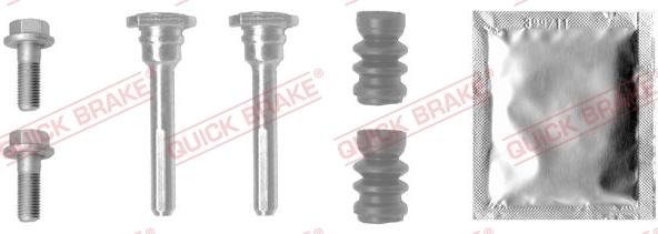 QUICK BRAKE 113-1325X - Virzītājčaulu komplekts, Bremžu suports autospares.lv