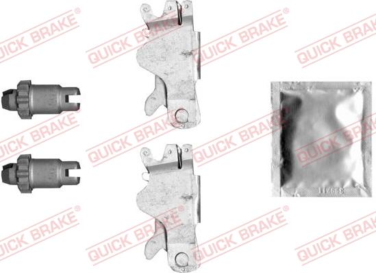 QUICK BRAKE 12053005 - Remkomplekts, Paplašinātājs autospares.lv