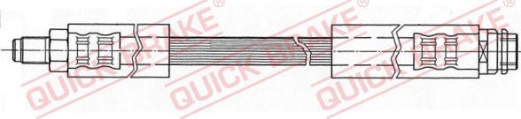 QUICK BRAKE 32.404 - Тормозной шланг www.autospares.lv