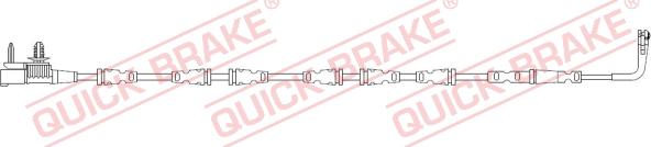 QUICK BRAKE WS 0444 A - Warning Contact, brake pad wear www.autospares.lv