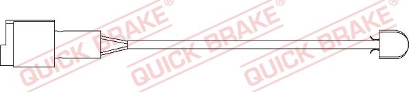 QUICK BRAKE WS 0149 A - Indikators, Bremžu uzliku nodilums www.autospares.lv