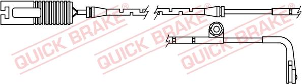 QUICK BRAKE WS 0163 A - Indikators, Bremžu uzliku nodilums autospares.lv