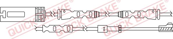 QUICK BRAKE WS 0324 A - Indikators, Bremžu uzliku nodilums www.autospares.lv