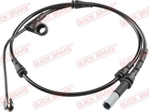 QUICK BRAKE WS 0284 A - Сигнализатор, износ тормозных колодок www.autospares.lv