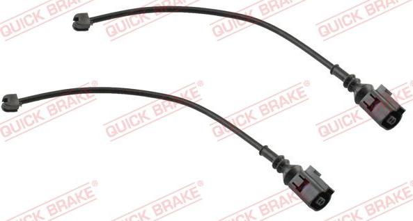 QUICK BRAKE WS 0230 A - Сигнализатор, износ тормозных колодок www.autospares.lv