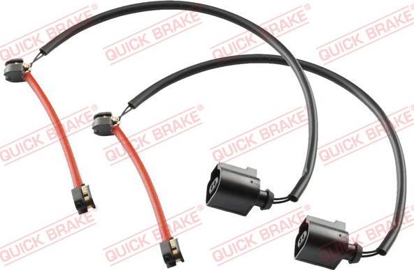 QUICK BRAKE WS 0225 A - Сигнализатор, износ тормозных колодок www.autospares.lv