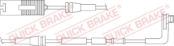 QUICK BRAKE WS 0270 A - Indikators, Bremžu uzliku nodilums www.autospares.lv