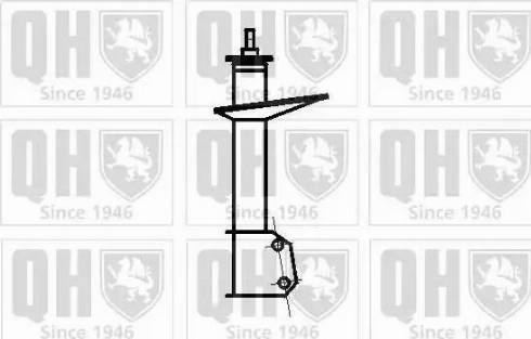 Quinton Hazell 178143 - Amortizators www.autospares.lv