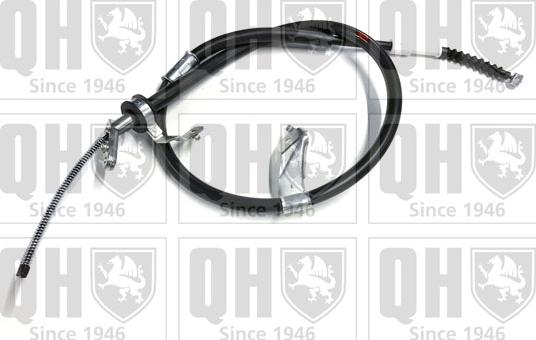 Quinton Hazell BC4458 - Тросик, cтояночный тормоз www.autospares.lv