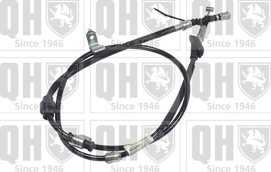 Quinton Hazell BC2701 - Cable, parking brake www.autospares.lv