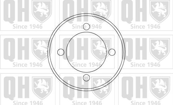 Quinton Hazell BDC4947 - Bremžu diski autospares.lv