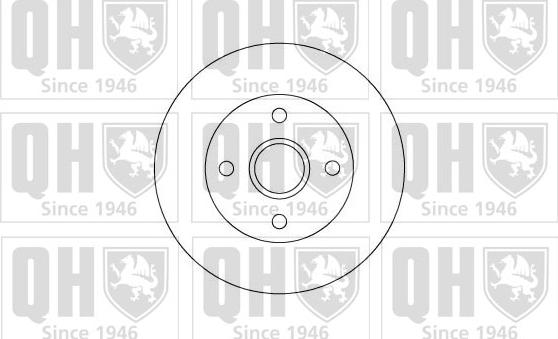 Quinton Hazell BDC4441 - Bremžu diski autospares.lv