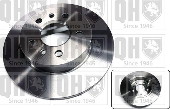 Quinton Hazell BDC4405 - Тормозной диск www.autospares.lv