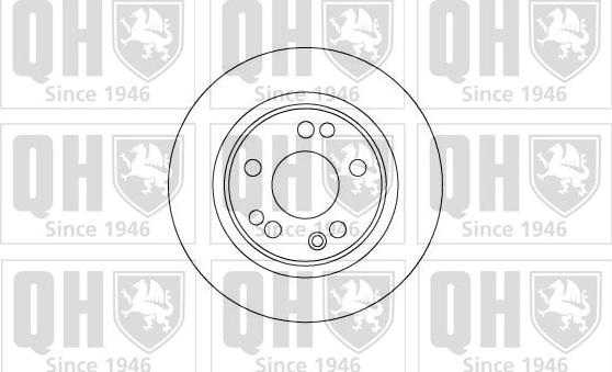 Quinton Hazell BDC4542 - Bremžu diski www.autospares.lv