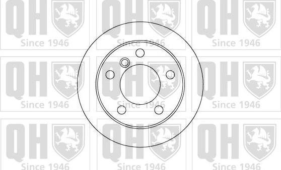 Quinton Hazell BDC4535 - Bremžu diski www.autospares.lv